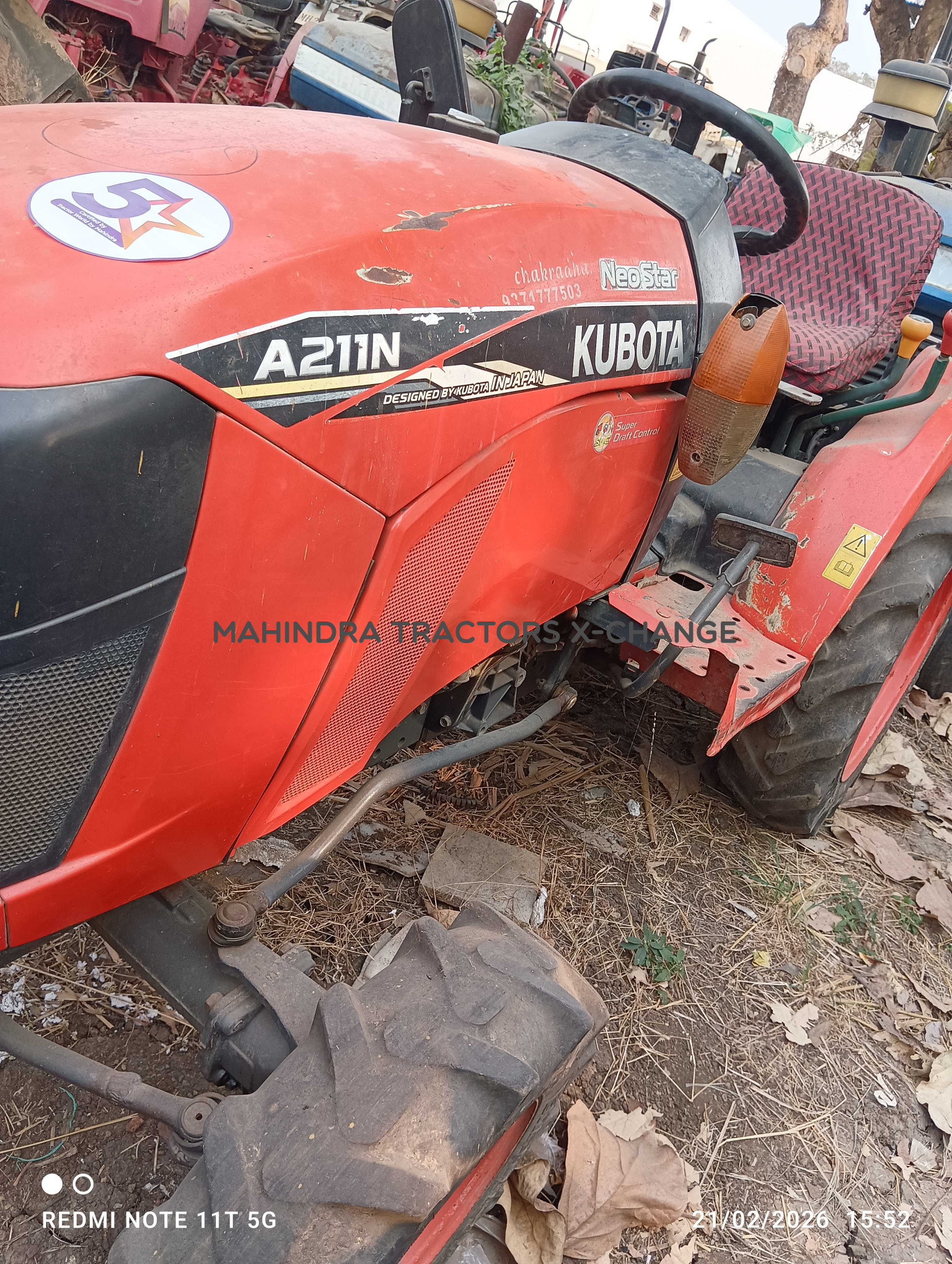 2017 Kubota A211N-OP-3