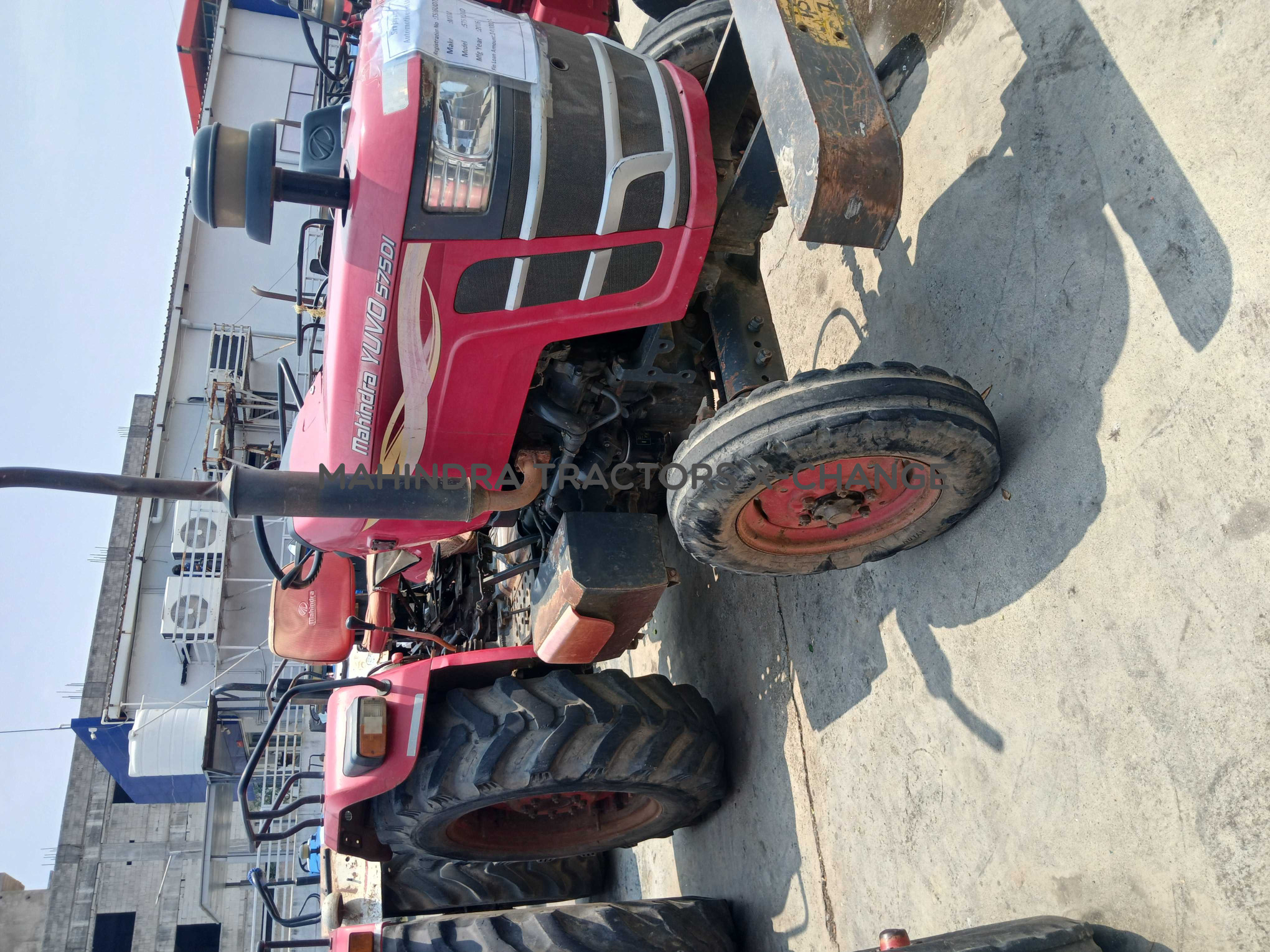 2016 Mahindra YUVO 575 DI PS-2