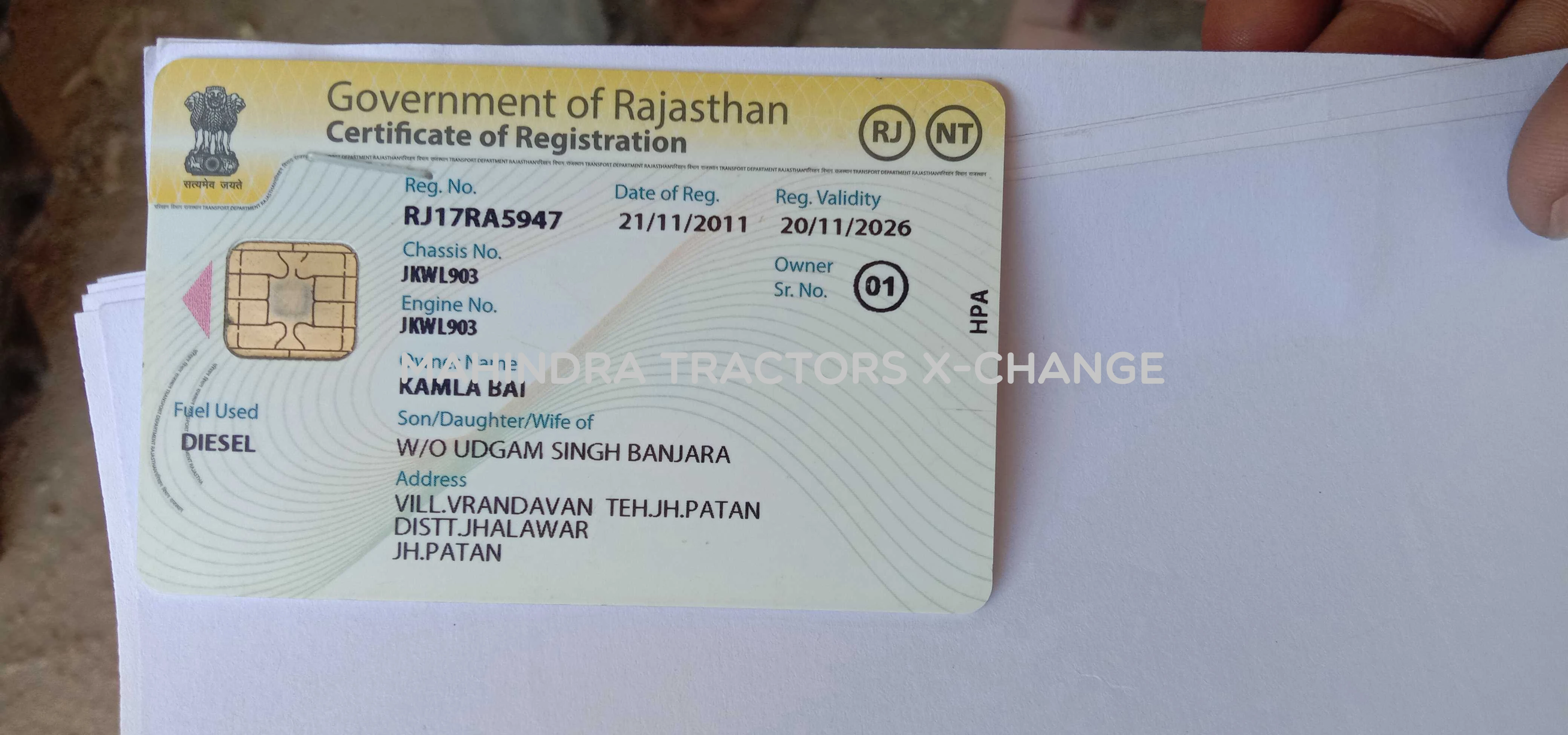 2011 Mahindra 475 DI-3