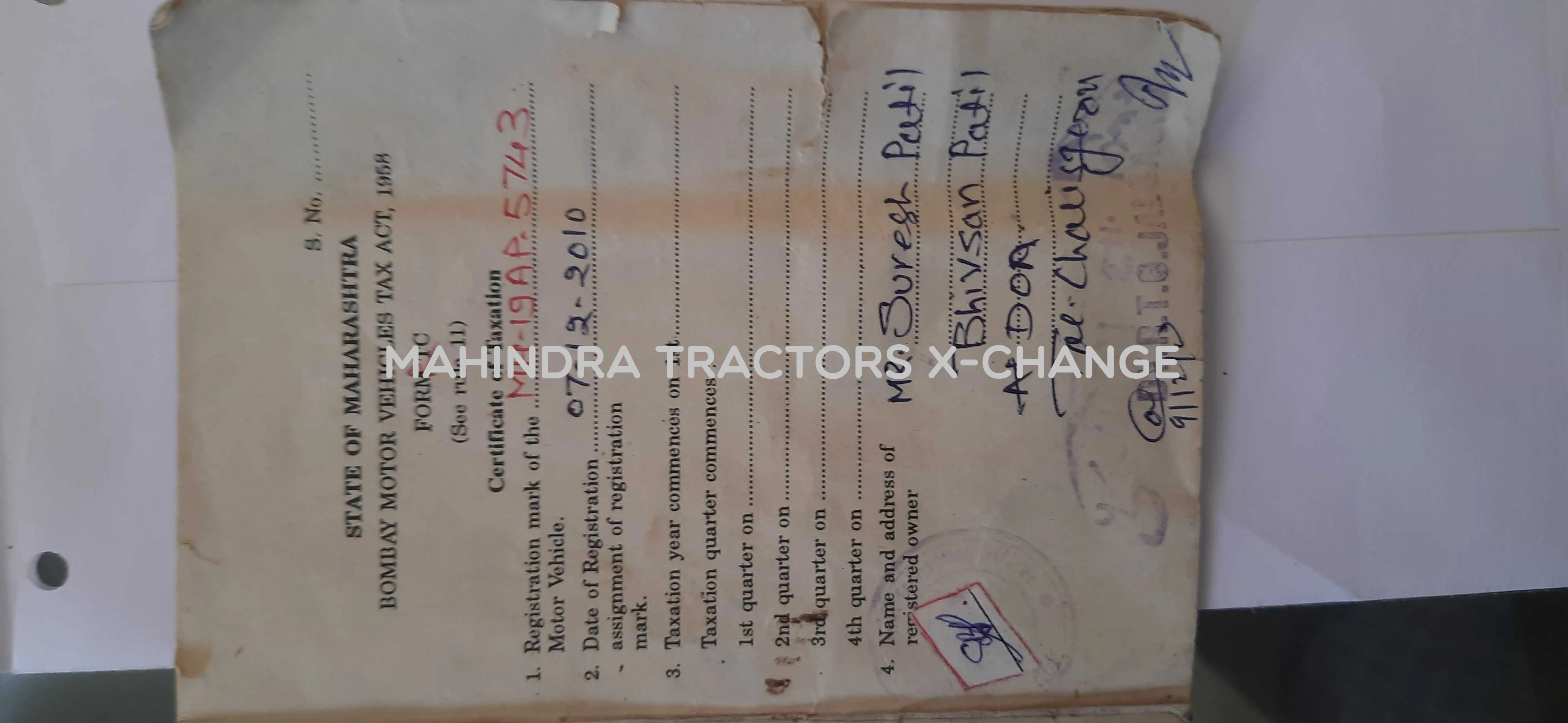 2010 Powertrac 445 PT-5