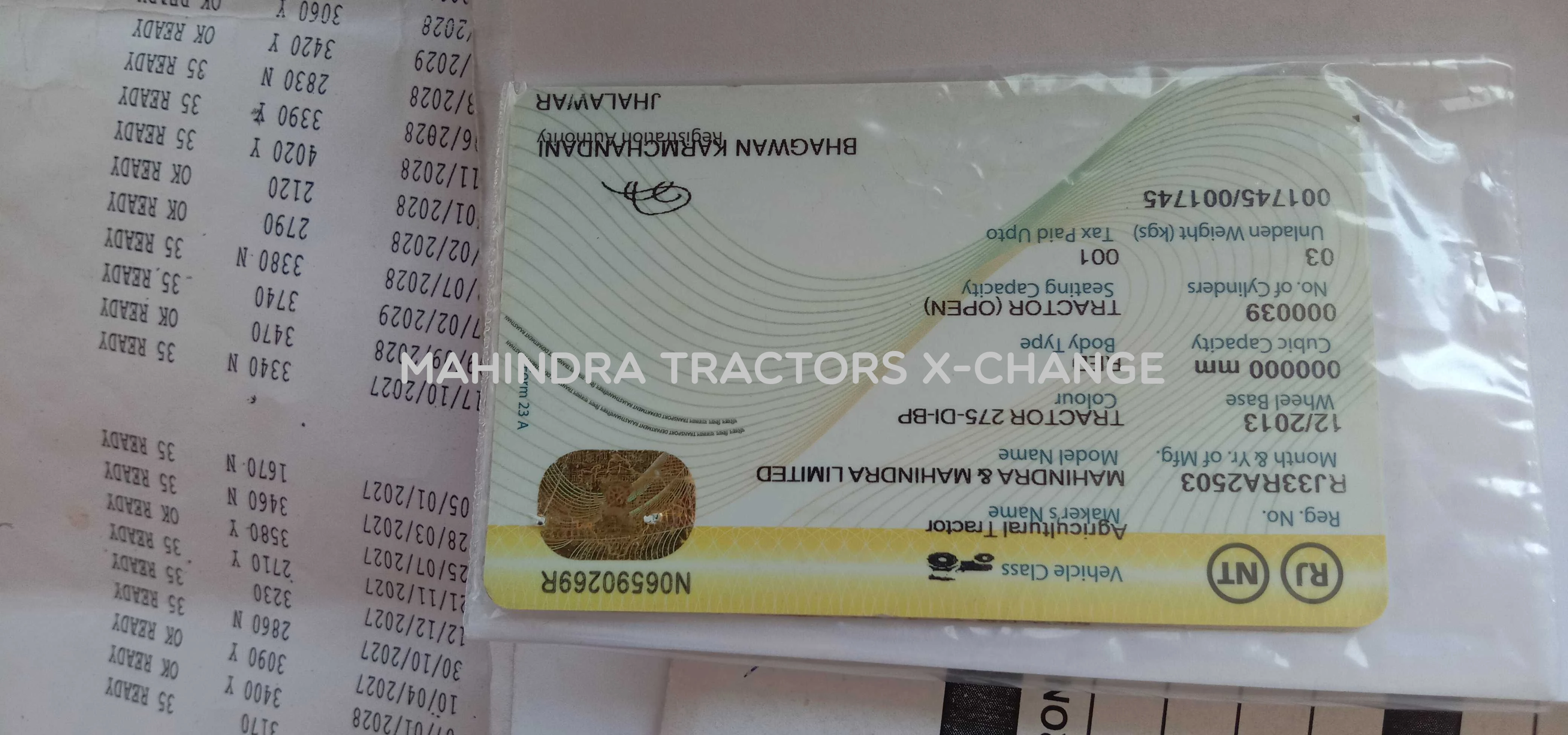 2013 Mahindra 275 DI TU-3