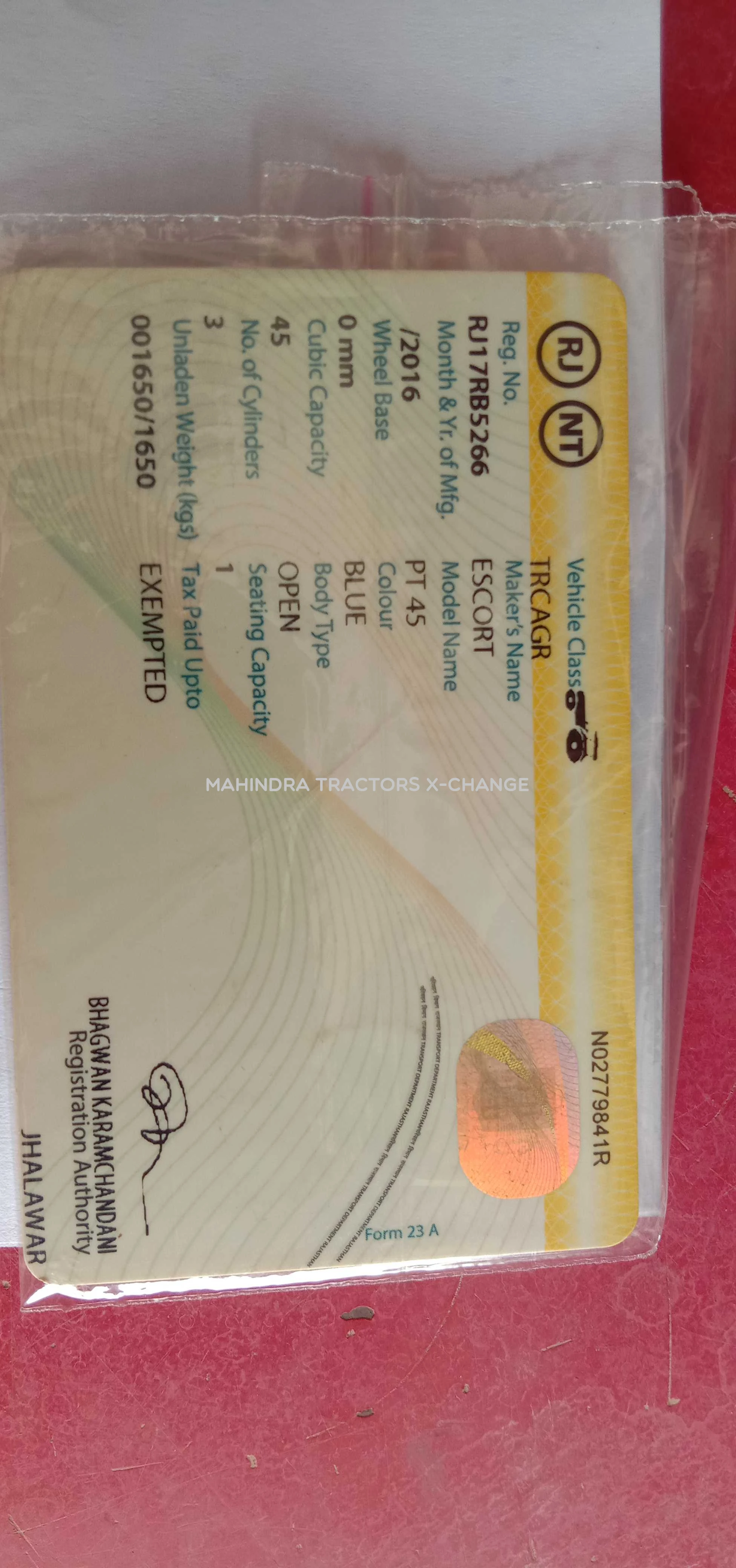 2016 Powertrac Euro 45-4