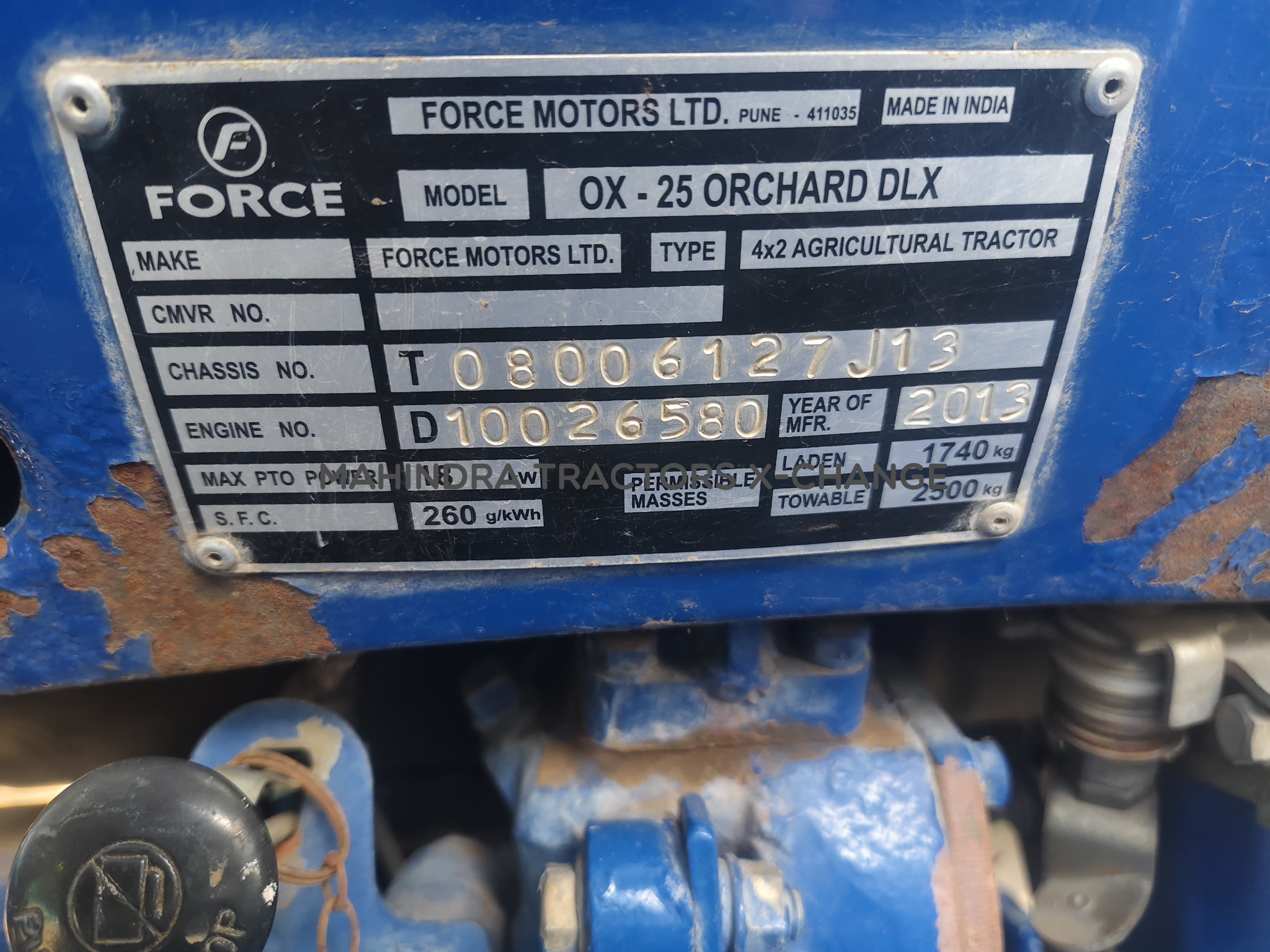 2013 Force Ox 25-4