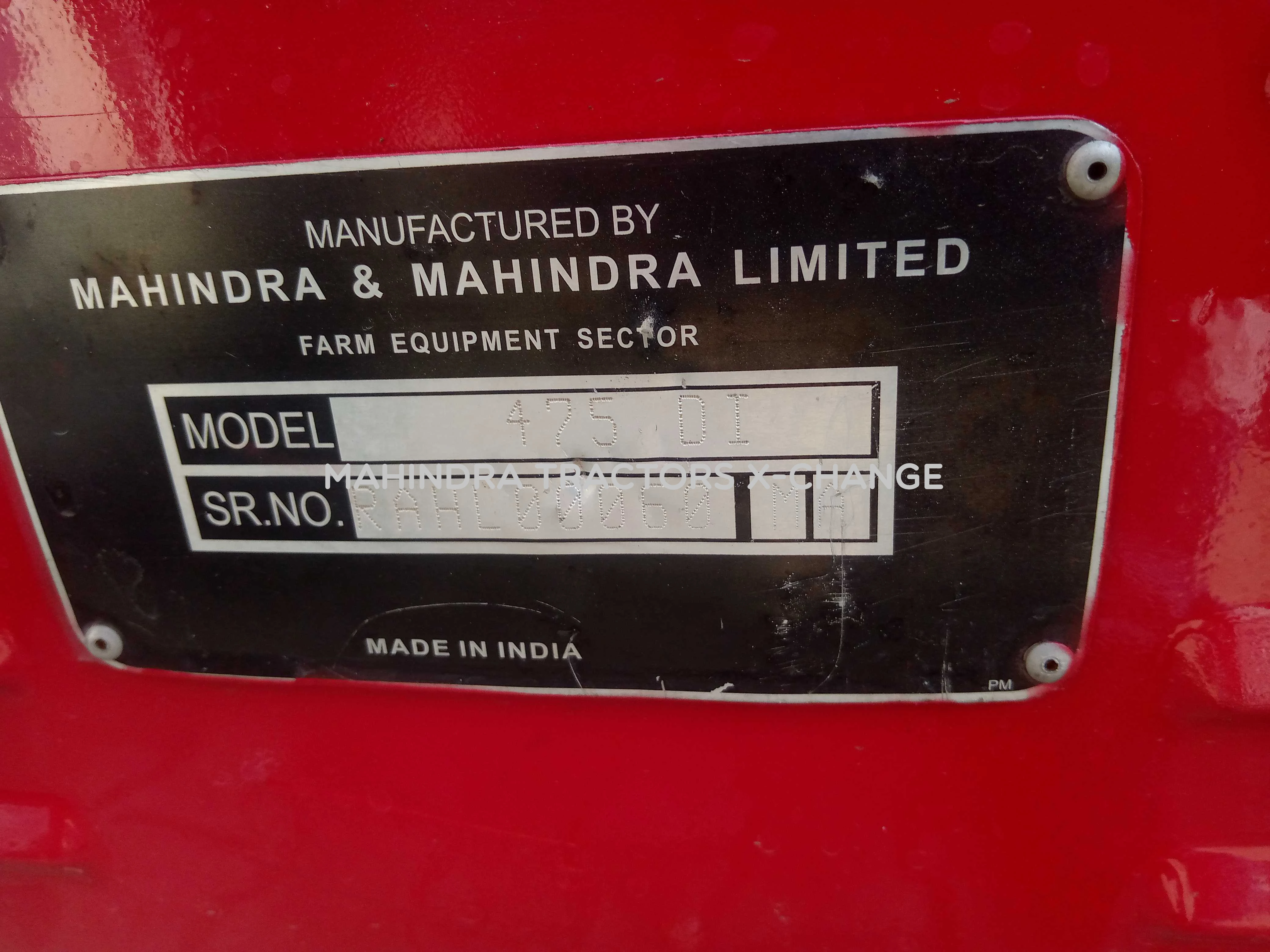 2010 Mahindra 475 DI-6