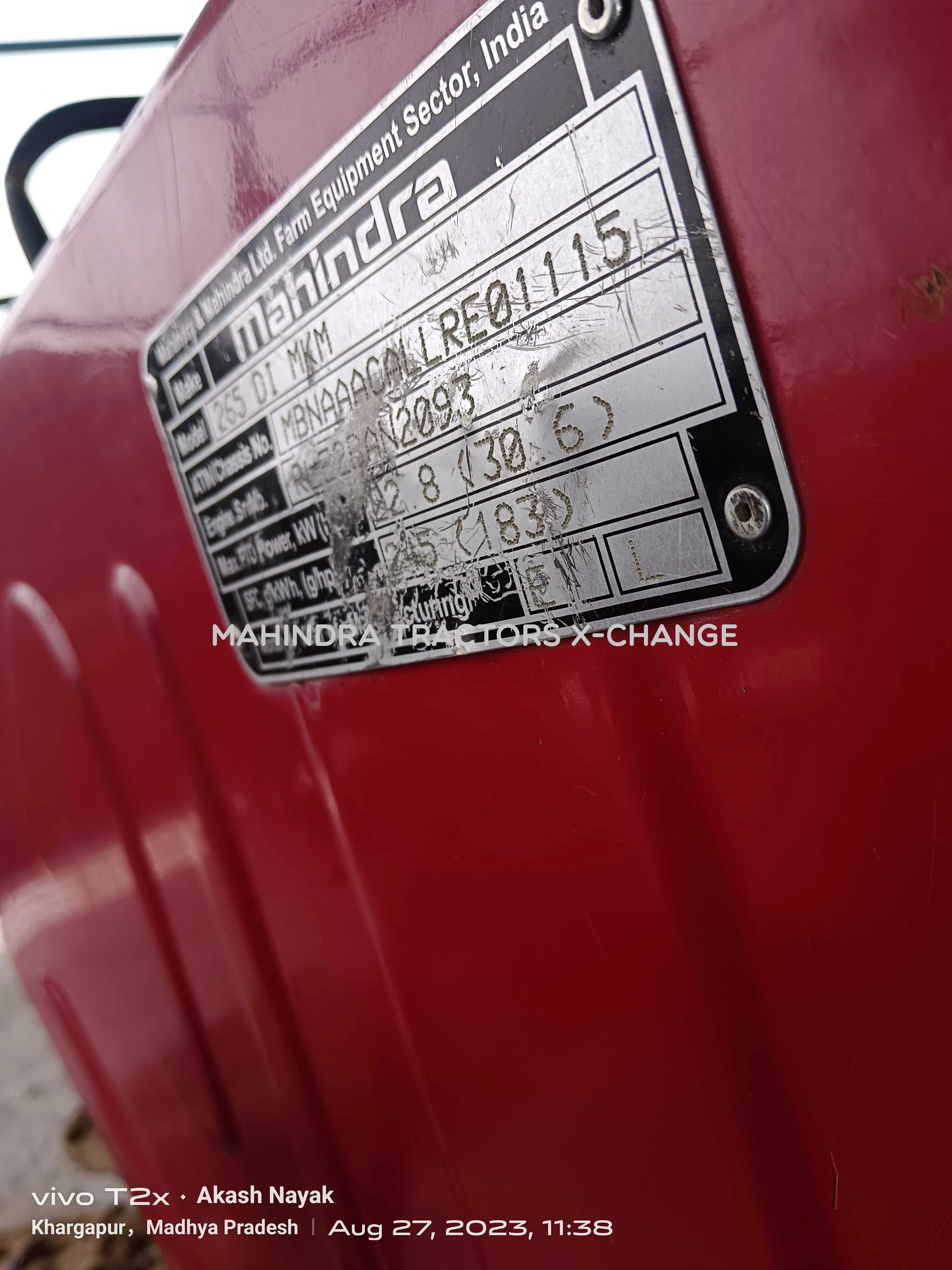 2020 Mahindra 265 DI-4