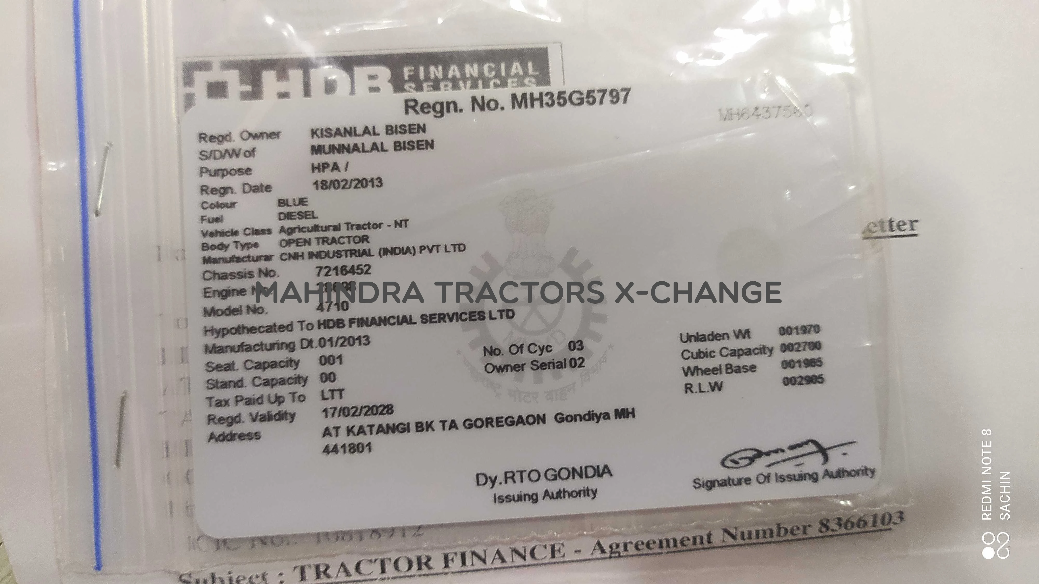 2013 New holland Excel 4710-5