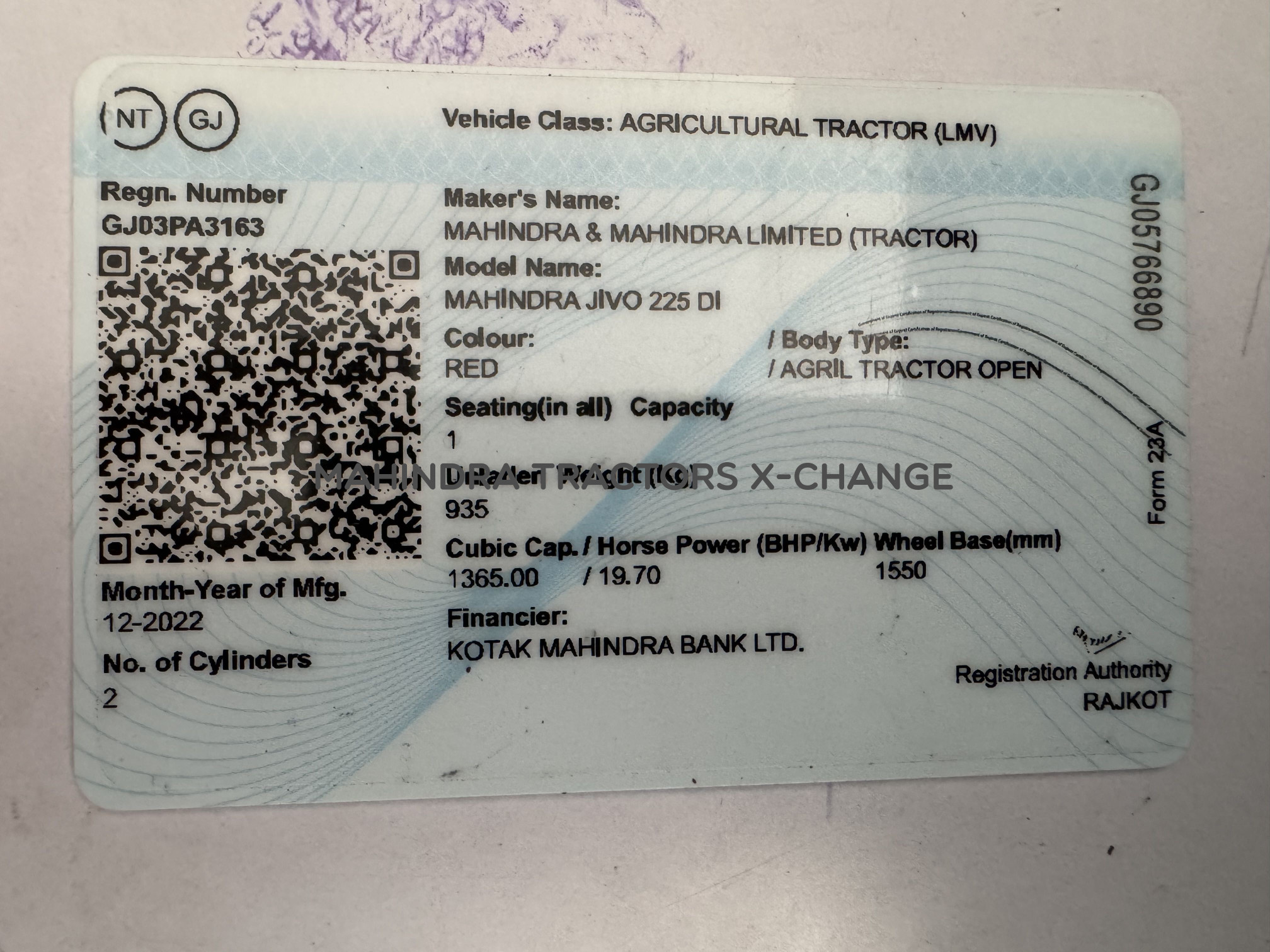 2023 Mahindra JIVO 225 DI-6