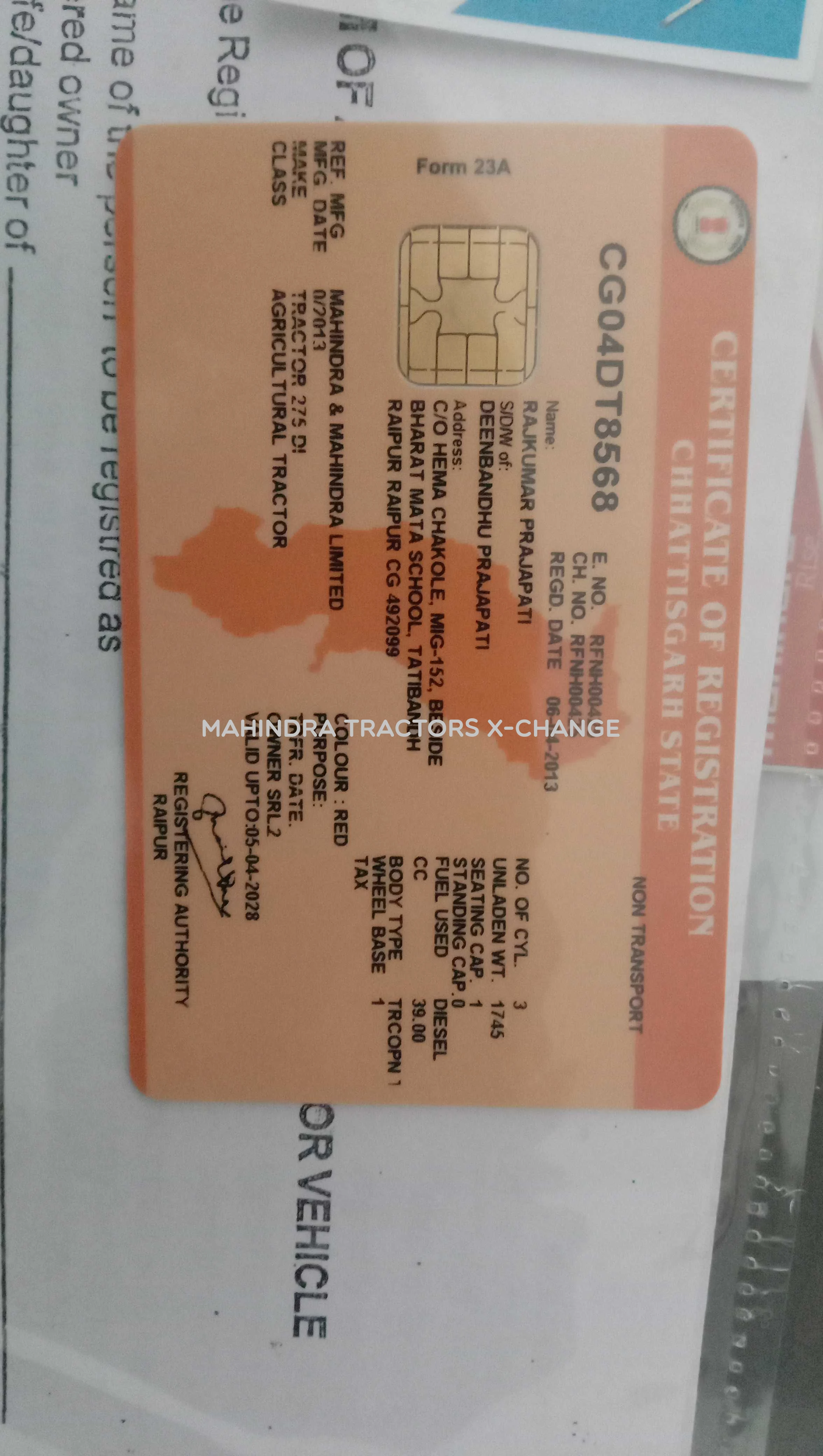 2013 Mahindra 275 DI-6