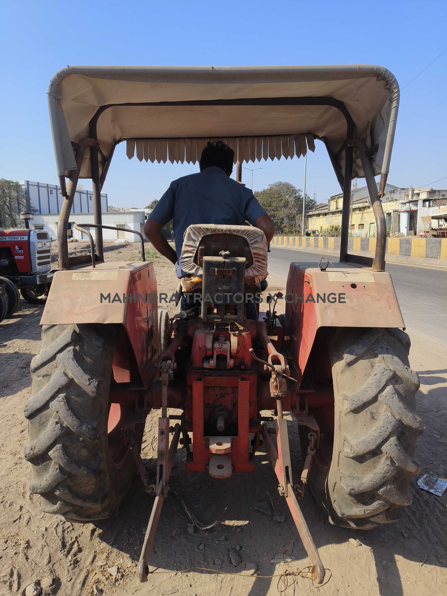 1996 Mahindra 255 DI Bhoomiputra Power Plus-4
