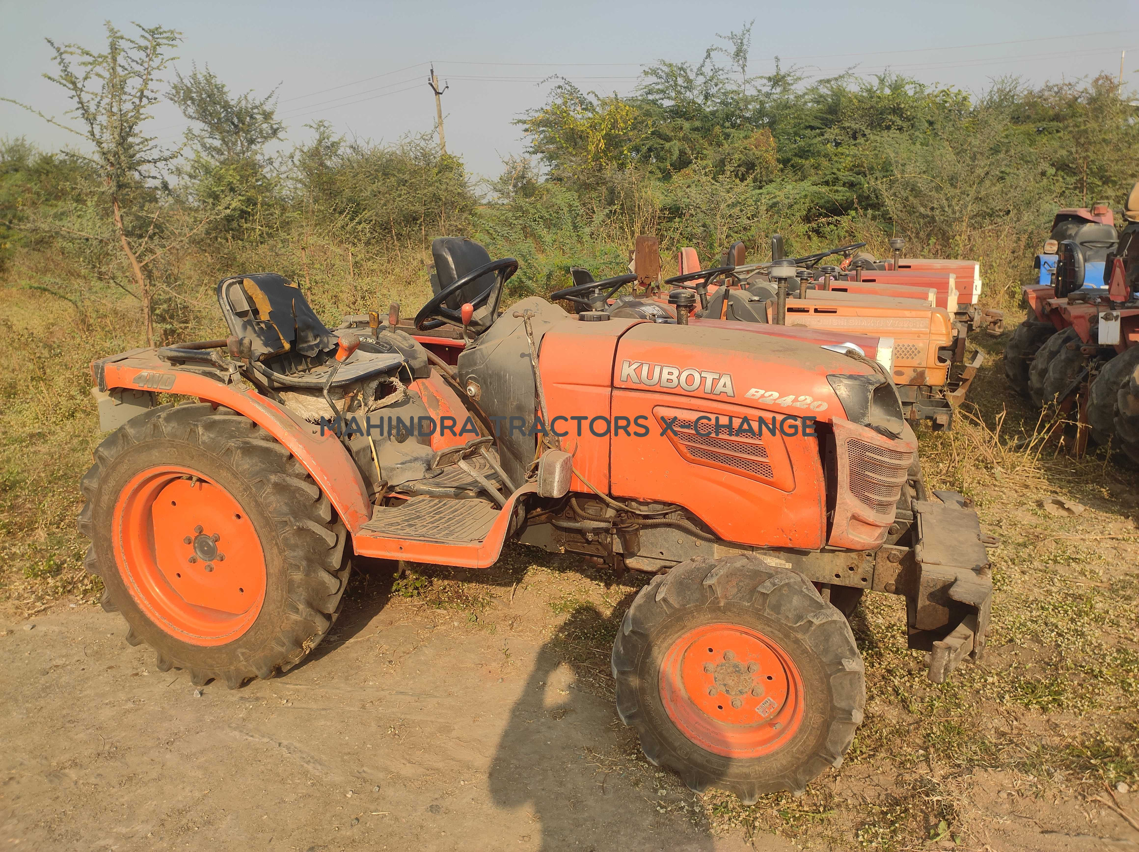 2011 Kubota B 2420 4 WD-2