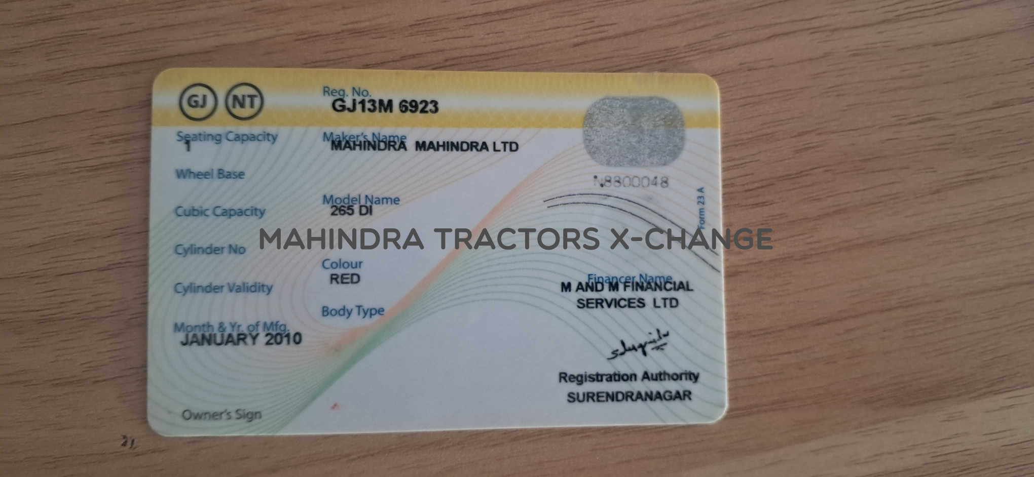 2010 Mahindra 265 DI-5