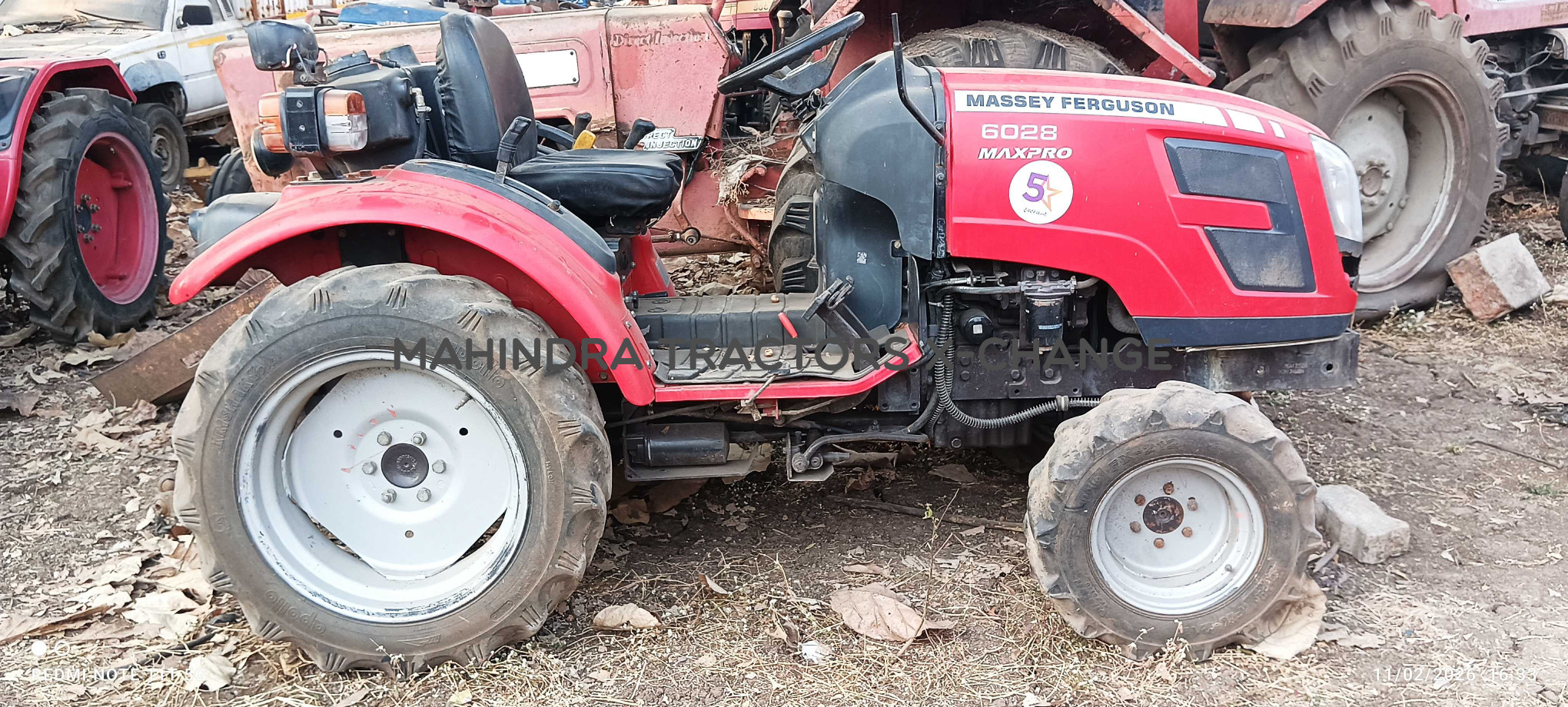 2022 Massey ferguson 6028 4WD-2