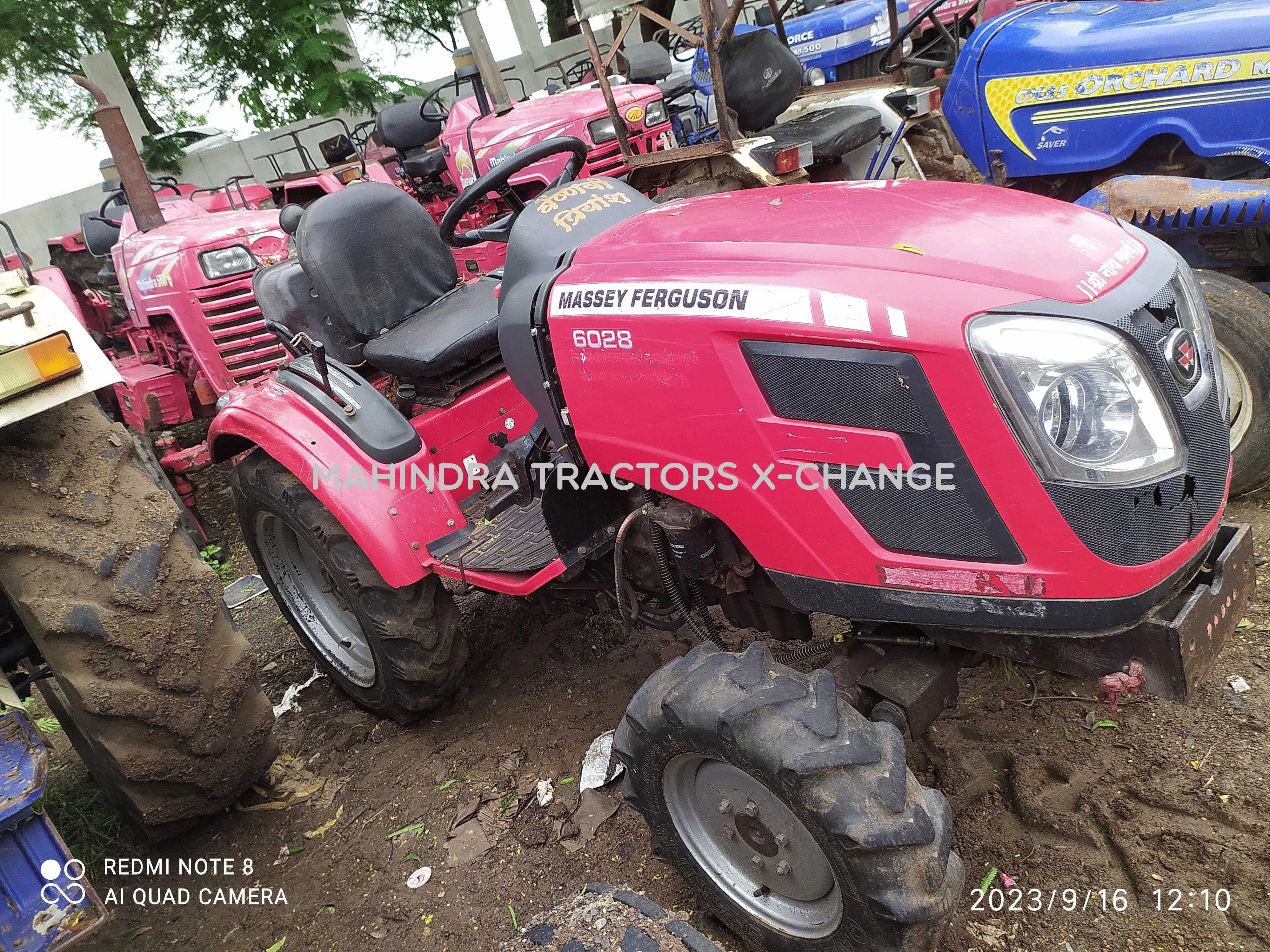 2018 Massey ferguson 6028 4WD-2