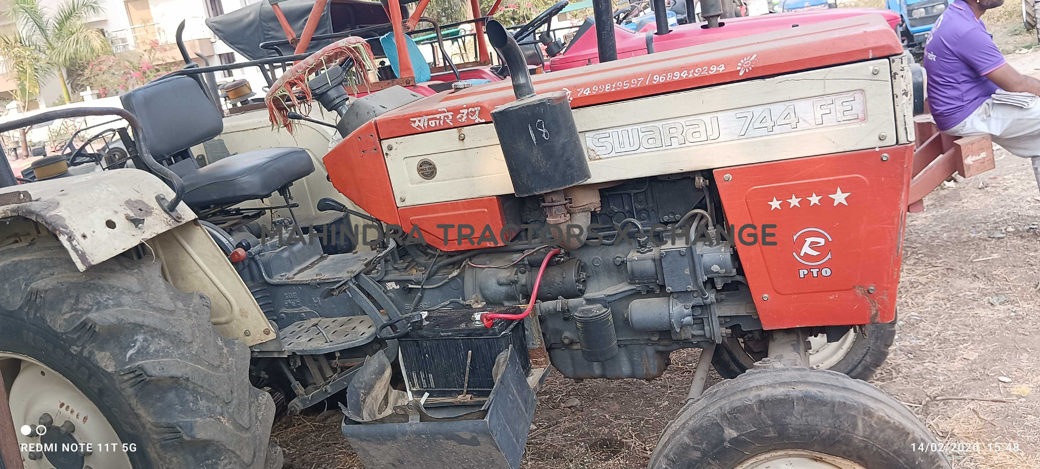 2018 Swaraj 744 FE-3